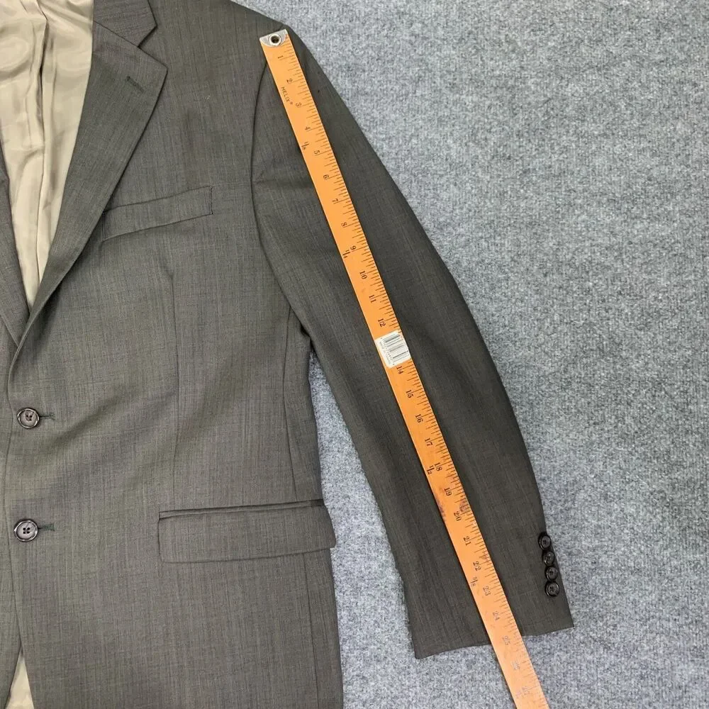 Vintage‎ Lauren Ralph Lauren Blazer Mens 46 Otter Brown Single Breasted Wool